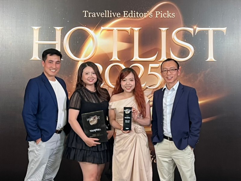TourWell được vinh danh tại Gala HOTLIST 2025 bởi Travellive Magazine, sánh vai cùng các thương hiệu quốc tế