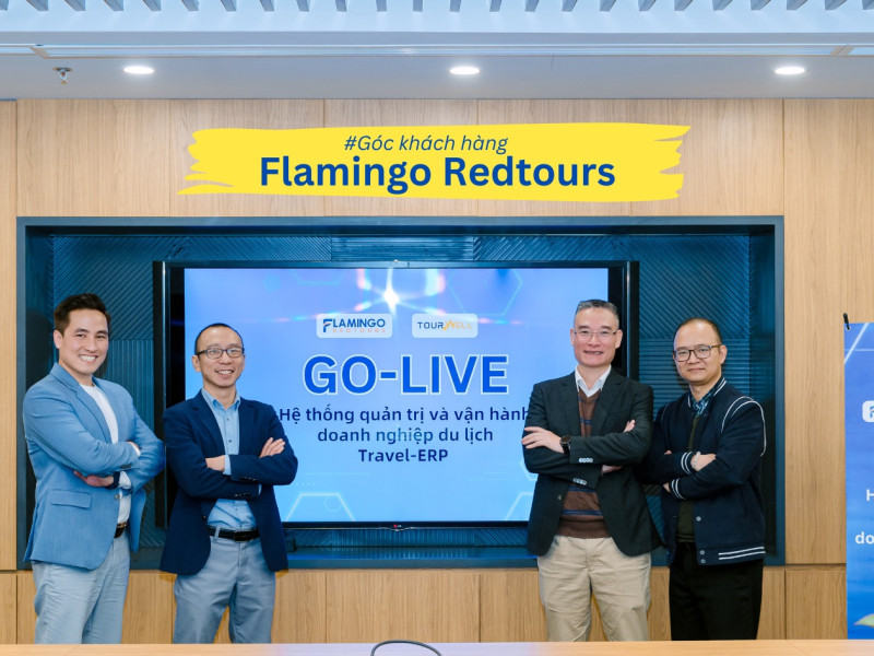 Flamingo Redtours bứt phá kỷ nguyên mới cùng TourWell