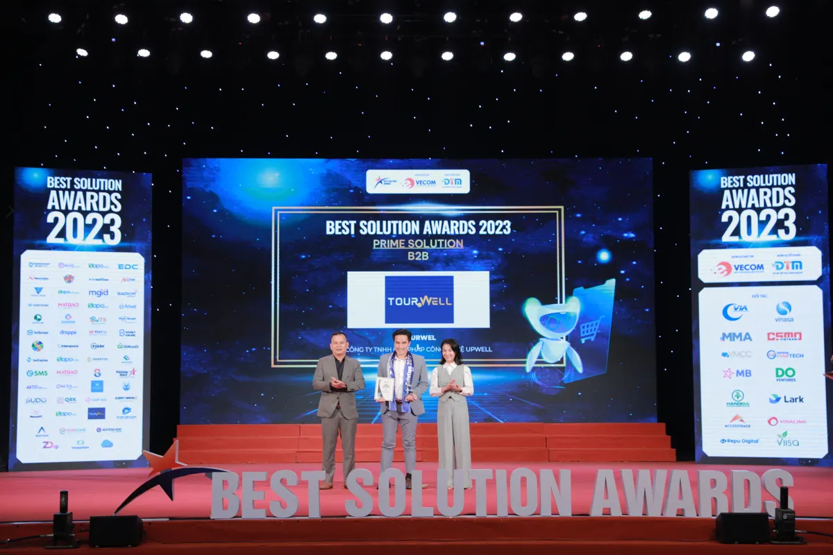 TourWell nhận giải Best Solution Awards 2023