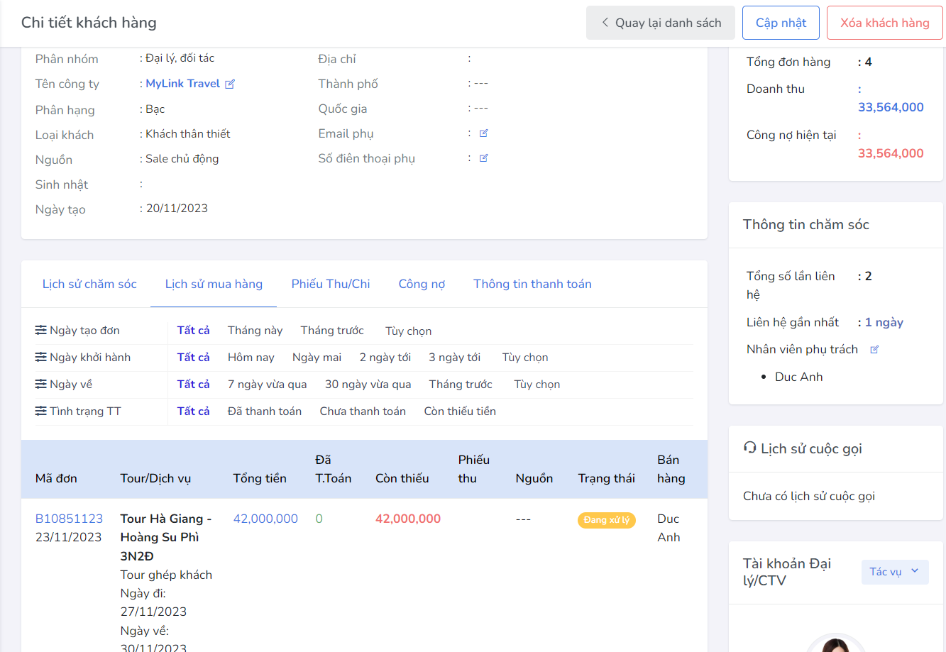 Ứng dụng CRM trong ngành du lịch giúp Sales đạt mục tiêu doanh thu như thế nào?