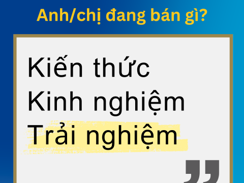 "Bán tour" hay "bán trải nghiệm" - Tạo thêm giá trị gia tăng cho ngành du lịch thông qua trải nghiệm dịch vụ xuất sắc