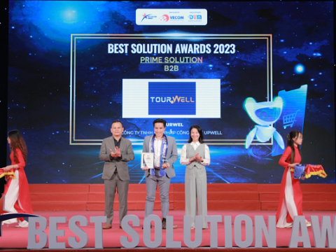 TourWell vinh dự đạt giải thưởng Best Solution Awards 2023 hạng mục giải pháp B2B