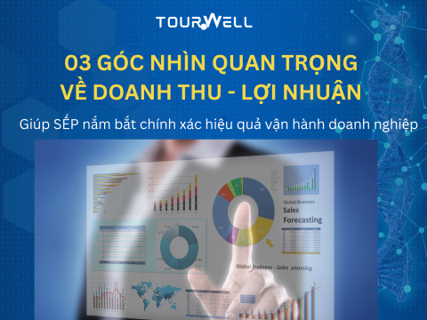 3 góc nhìn quan trọng về doanh thu và lợi nhuân với doanh nghiệp du lịch lữ hành